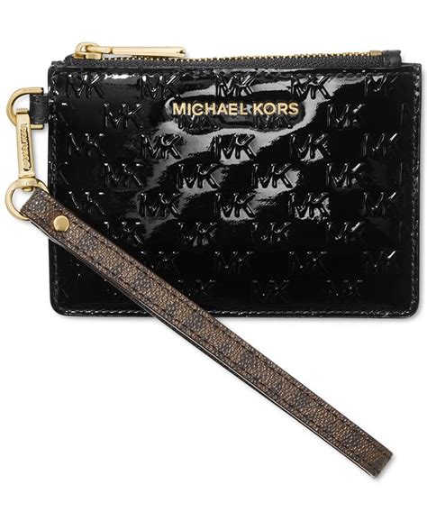 michael kors signature jet set small coin purse|Michael Kors jet set collection.